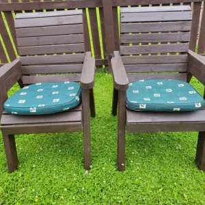 Charles Taylor Straight Twin Companion Set Garden Patio Furniture - Image 5