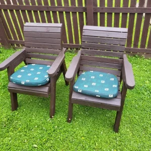 Charles Taylor Straight Twin Companion Set Garden Patio Furniture - Image 6