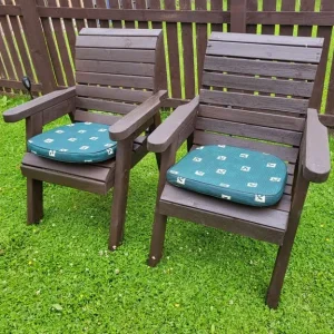 Charles Taylor Straight Twin Companion Set Garden Patio Furniture - Image 7