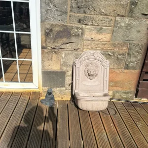 Wall mounted Lion head water fountain - Image 2