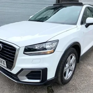 2018 Audi Q2 Sport 1.6 TDi with 18" alloys, sunroof, sat nav, black/red interior - Image 5