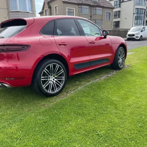 Porsche Macan Estate 2017, 3.0L Diesel, Carmine Red, 37k miles, Panoramic Roof - Image 2
