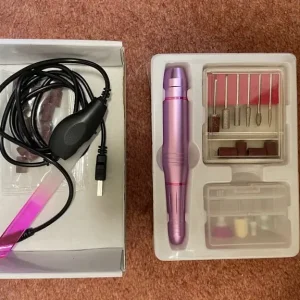 Complete Nail Kit – LED Lamp, Polishes, Nail Drill & Accessories - Image 2