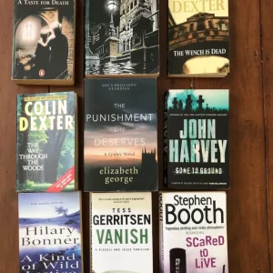 9 old crime books
