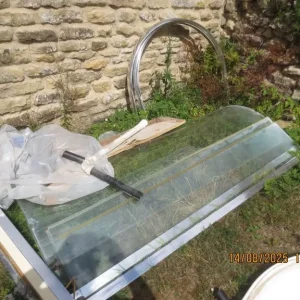 Pacific D-Shape Shower Enclosure with Tray - Image 4