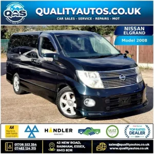 2008 Nissan Elgrand 3.5L Auto 8-Seater