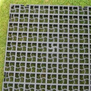 55 New Black Plastic Paving Grids