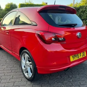 2015 Vauxhall Corsa 1.0 VX-Line FSH – 90k miles, red, great condition, ready to drive - Image 3