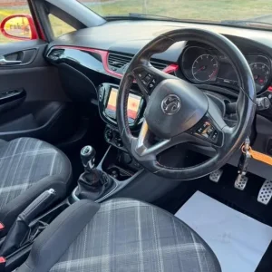 2015 Vauxhall Corsa 1.0 VX-Line FSH – 90k miles, red, great condition, ready to drive - Image 7