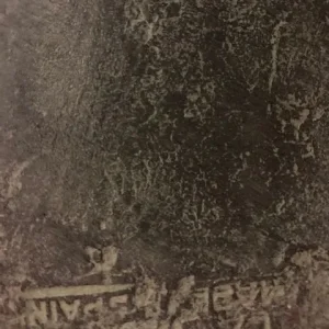 Large green ceramic ornament with horse head handles - Image 6