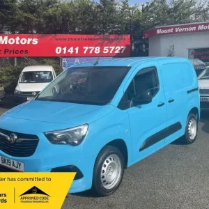 2019 Vauxhall Combo 1.5 Turbo D 2000 Sportive L1 H1 Euro 6 (s/s) 4dr Panel Van Diesel Manual