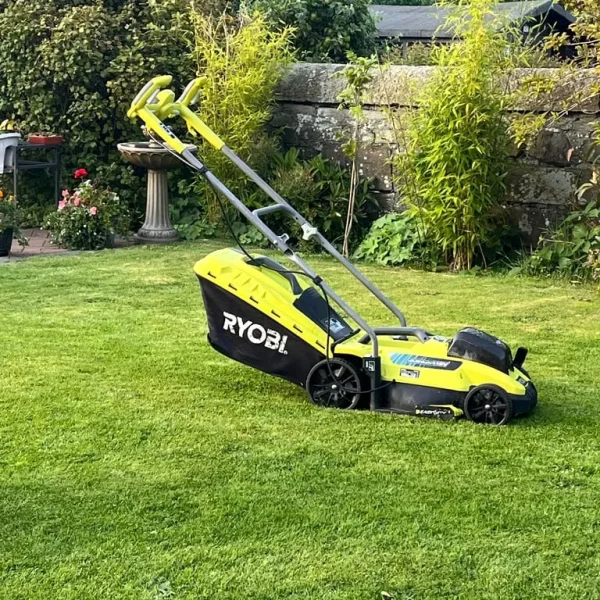 Ryobi cordless lawnmower