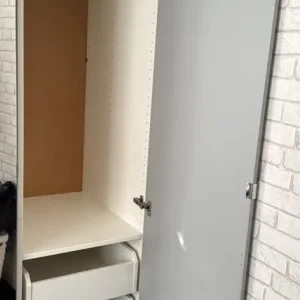 Ikea wardrobe in ok condition - Image 3