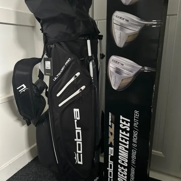 Cobra XL Clubs Full Set + Ultradry Bag