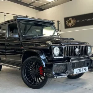 2015 Mercedes-Benz G-Class Estate with Brabus Kit and 23-inch Alloys