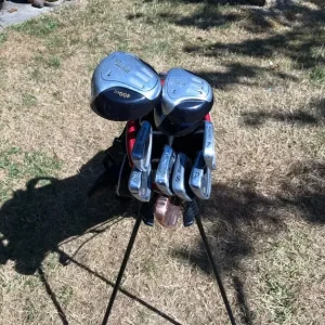 Men’s Golf Clubs Dunlop 65i Driver 3 & 5 Woods Irons Wedges Putter Stand Bag - Image 2