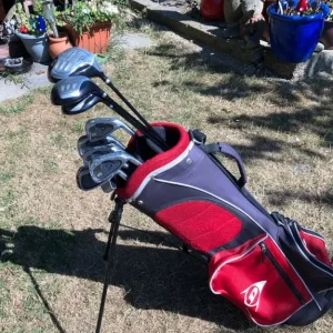 Men’s Golf Clubs Dunlop 65i Driver 3 & 5 Woods Irons Wedges Putter Stand Bag - Image 3