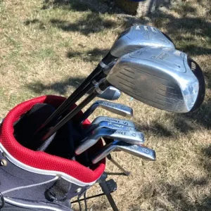 Men’s Golf Clubs Dunlop 65i Driver 3 & 5 Woods Irons Wedges Putter Stand Bag - Image 6