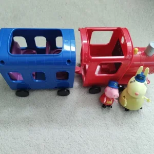 Hasbro Peppa Pig Miss Rabbit’s Train and Carriage Set with 2 Characters