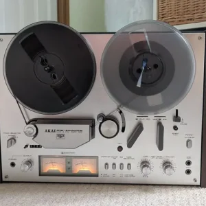 AKAI GX-4000DB Reel to Reel Tape Recorder with 14 tapes and 3 take up reels