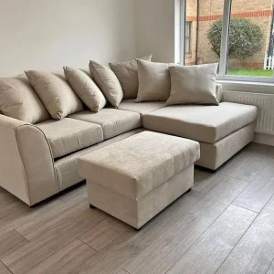 Dylan 3+2 Seater Corner Sofa with Footstool