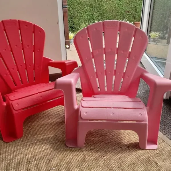 Little Tikes stackable chairs