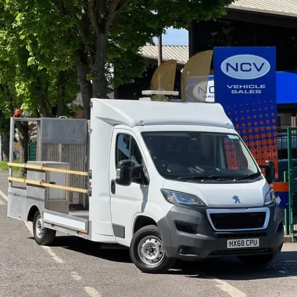 2018 Peugeot Boxer Blue HDI S/S 335L3H2 Flatbed Van