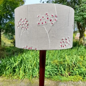 Antique Mahogany Standard Lamp - Image 2