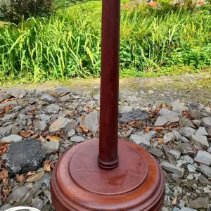 Antique Mahogany Standard Lamp - Image 5