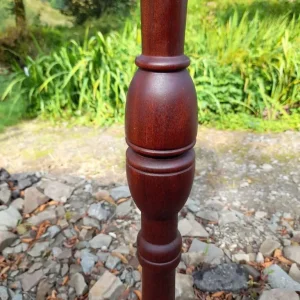 Antique Mahogany Standard Lamp - Image 6