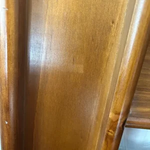 Solid wooden double bed - Image 3