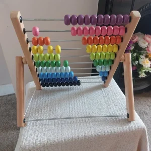 Ikea Mula Colourful Wooden Bead Abacus - Image 6