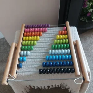Ikea Mula Colourful Wooden Bead Abacus - Image 7