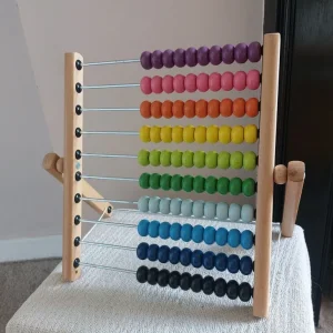 Ikea Mula Colourful Wooden Bead Abacus - Image 8