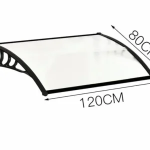 Door/Window curved canopy awning shelter