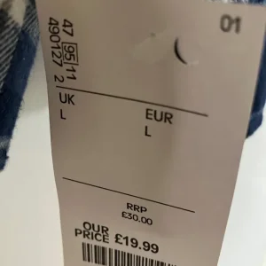 Checked shirt size L brand new - Image 5