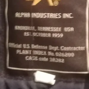 Alpha Industries bomber jacket - Image 4