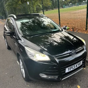 2013 Ford Kuga Black – 5 Doors – Panoramic Roof - Image 3