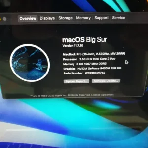 Apple MacBook Pro A1286 15.4 inch with charger and 128GB SSD - Image 3