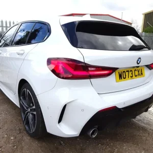 2024 BMW 1 Series 118i M Sport Auto – Front and Side Damage, Repairable, Salvage