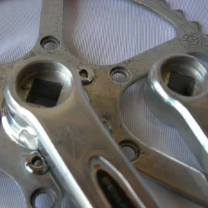 170mm 52 Single Ring All Silver Chainset - Image 5
