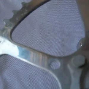 170mm 52 Single Ring All Silver Chainset - Image 8