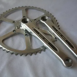 170mm 52 Single Ring All Silver Chainset