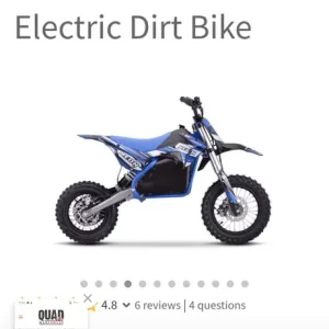 Neon Sparkz electric dirt bike - Image 4