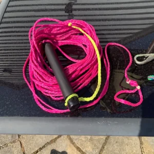 Ski tow rope & handle