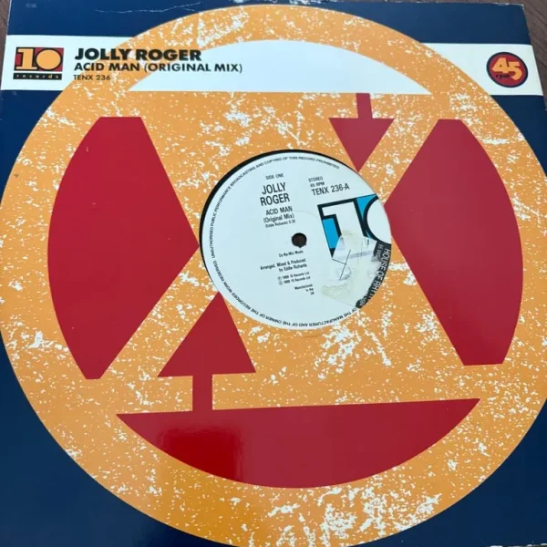 OLD SCHOOL ACID HOUSE VINYL JOLLY ROGER
