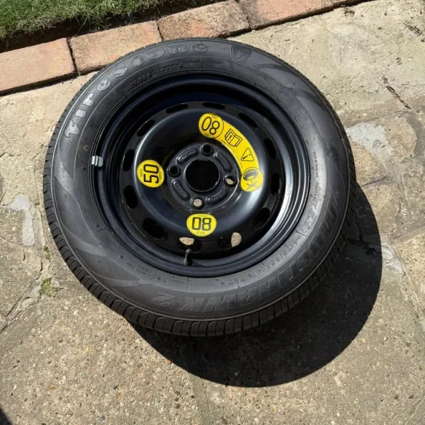 Ford Fiesta spare wheel and tyre