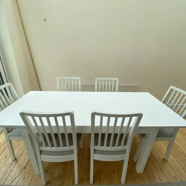 IKEA Laneberg/Ekedalen Dining Table and 6 Chairs