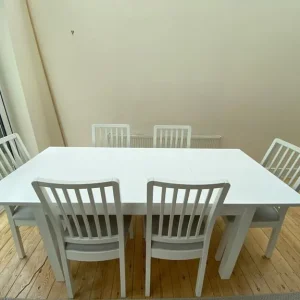 IKEA Laneberg/Ekedalen Dining Table and 6 Chairs