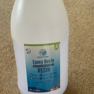 2ltr epoxy resin perfect for coating & casting 1:1